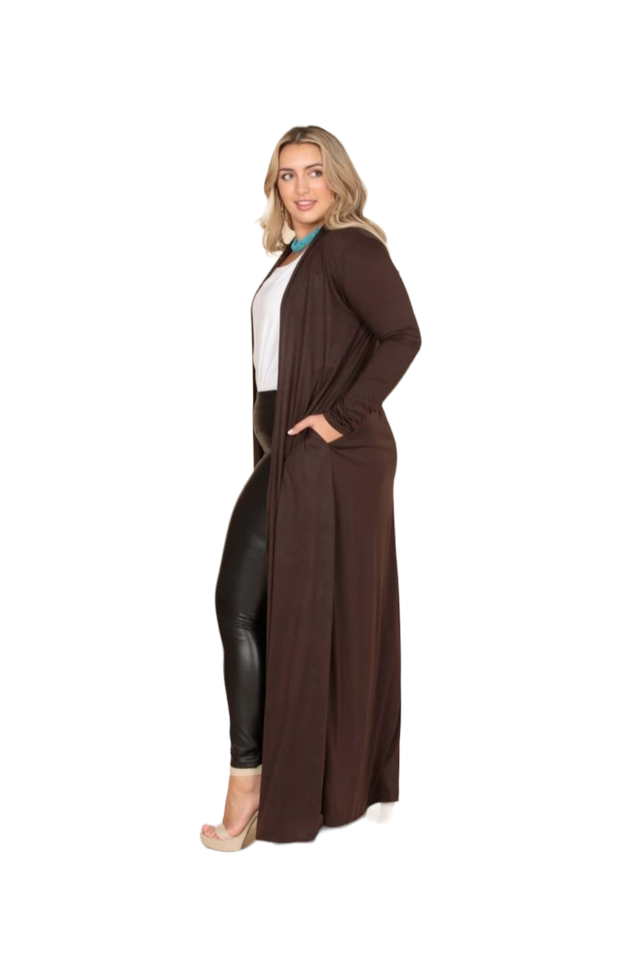 Chocolate Brown Duster